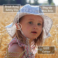 Jan & Jul - Butterfly | Cotton Floppy Sun Hat