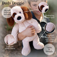Lushee Duds 10 inch Doggie Plush - World's Softest- Beverly Hills Teddy Bear Company