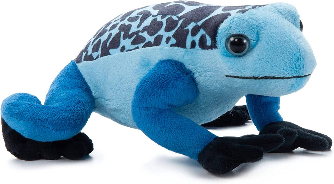 The Petting Zoo - 9" Wild Onez Dart Frog Blue
