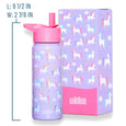 Wildkin - Unicorn 18 oz Steel Water Bottle
