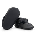 BirdRock Baby - Black Mary Jane Baby Moccasins - Leather