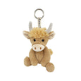 Worlds Softest Plushie Clip - Highlandee Cow - Beverly Hills Teddy Bear Company