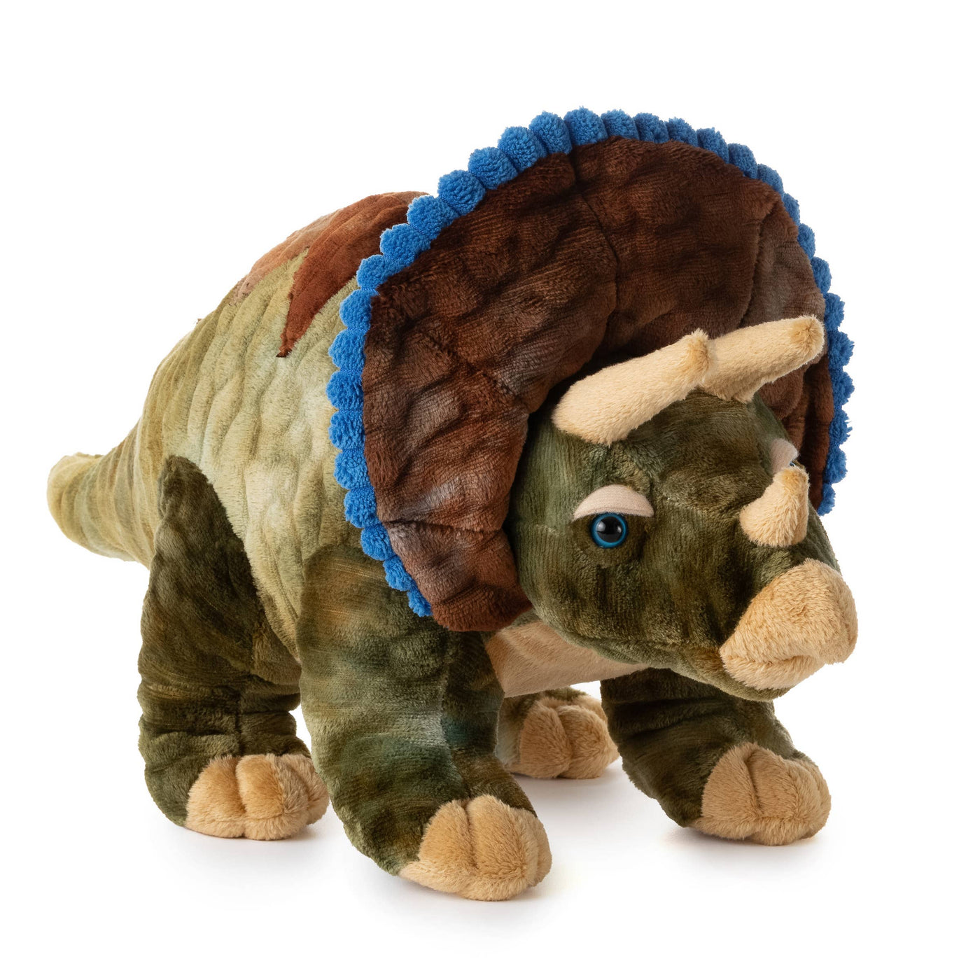 The Petting Zoo - 16" (41cm) Triceratops Dinosaur Medium
