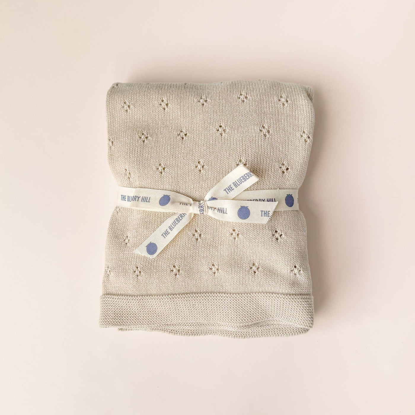 Blueberry Hill - Organic Cotton Heirloom Pique Blanket