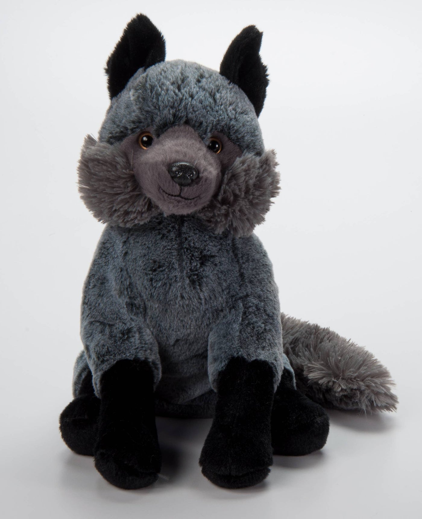 The Petting Zoo - 12" Wild Onez Grey Fox Stuffed Plush