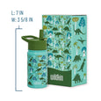 Wildkin - Dinomite Dinosaurs 14 oz Steel Bottle