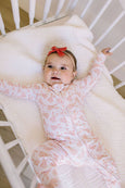 Ollie Jay - Zippy Bamboo Baby PJ in Ditsy Bunny