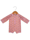 SIIX Collection - Oranges / Sonny Rashguard Swimsuit / UPF 50+