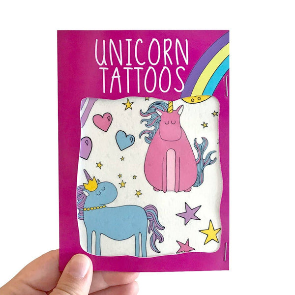 Neon Magpie - Unicorn Transfer Tattoos