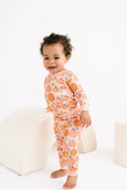 Little One Shop - Pretty In Pink Pumpkins Bamboo Set