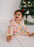 Ollie Jay - Mabel Romper in Holiday Bows