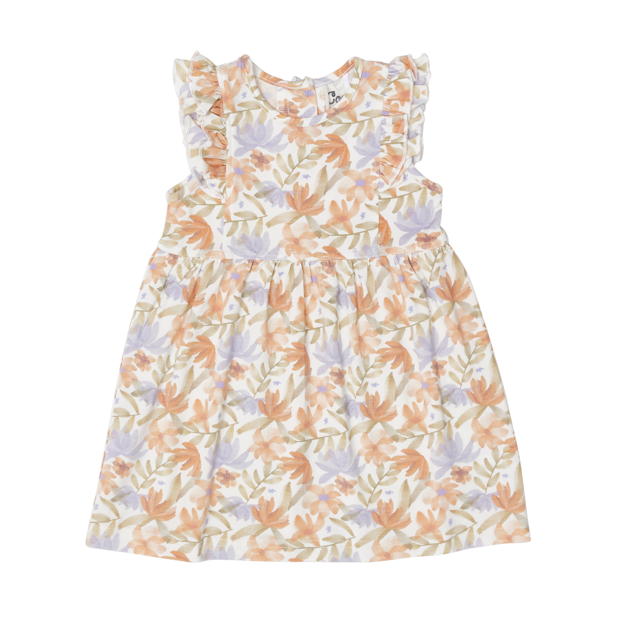 Coccoli - Floral on Cream Modal Dress