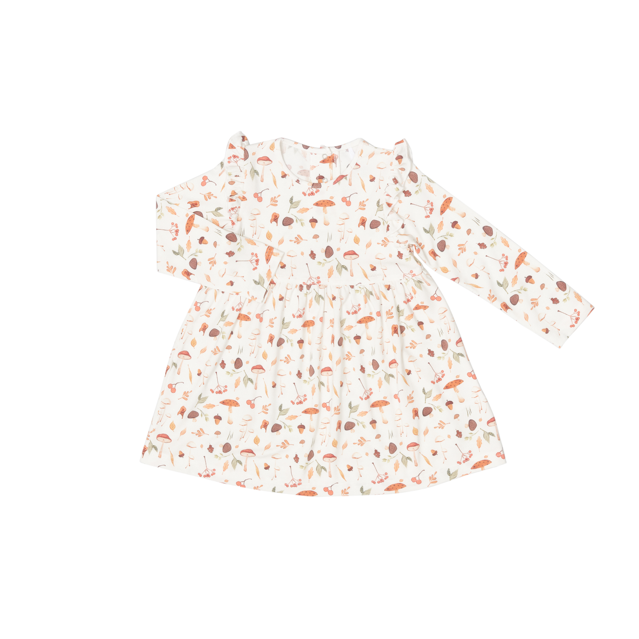 Coccoli - Mushrooms on Cream Modal Dress