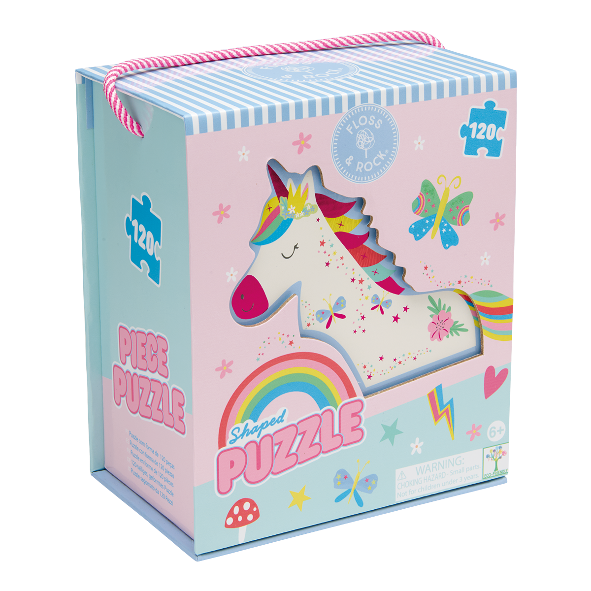 Floss and Rock - Rainbow Fairy 120pc Shaped Puzzle