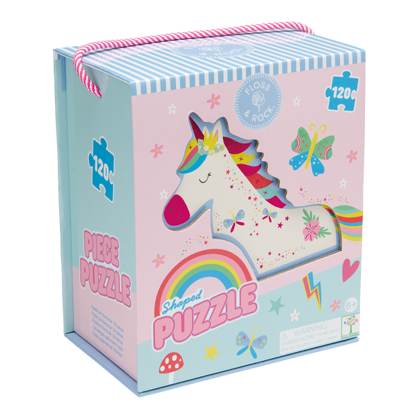 Floss and Rock - Rainbow Fairy 120pc Shaped Puzzle