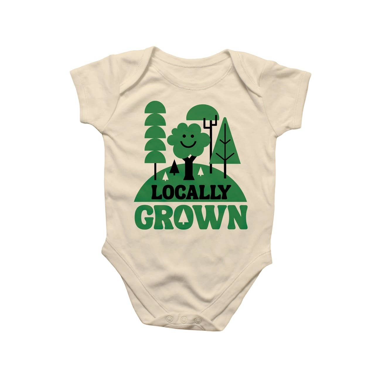 Rock Scissor Paper - Locally Grown Trees - Baby Onesie
