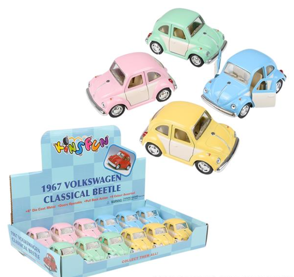 La Luna Bella - Toys - 4" VW Classic Beetle Car Toys