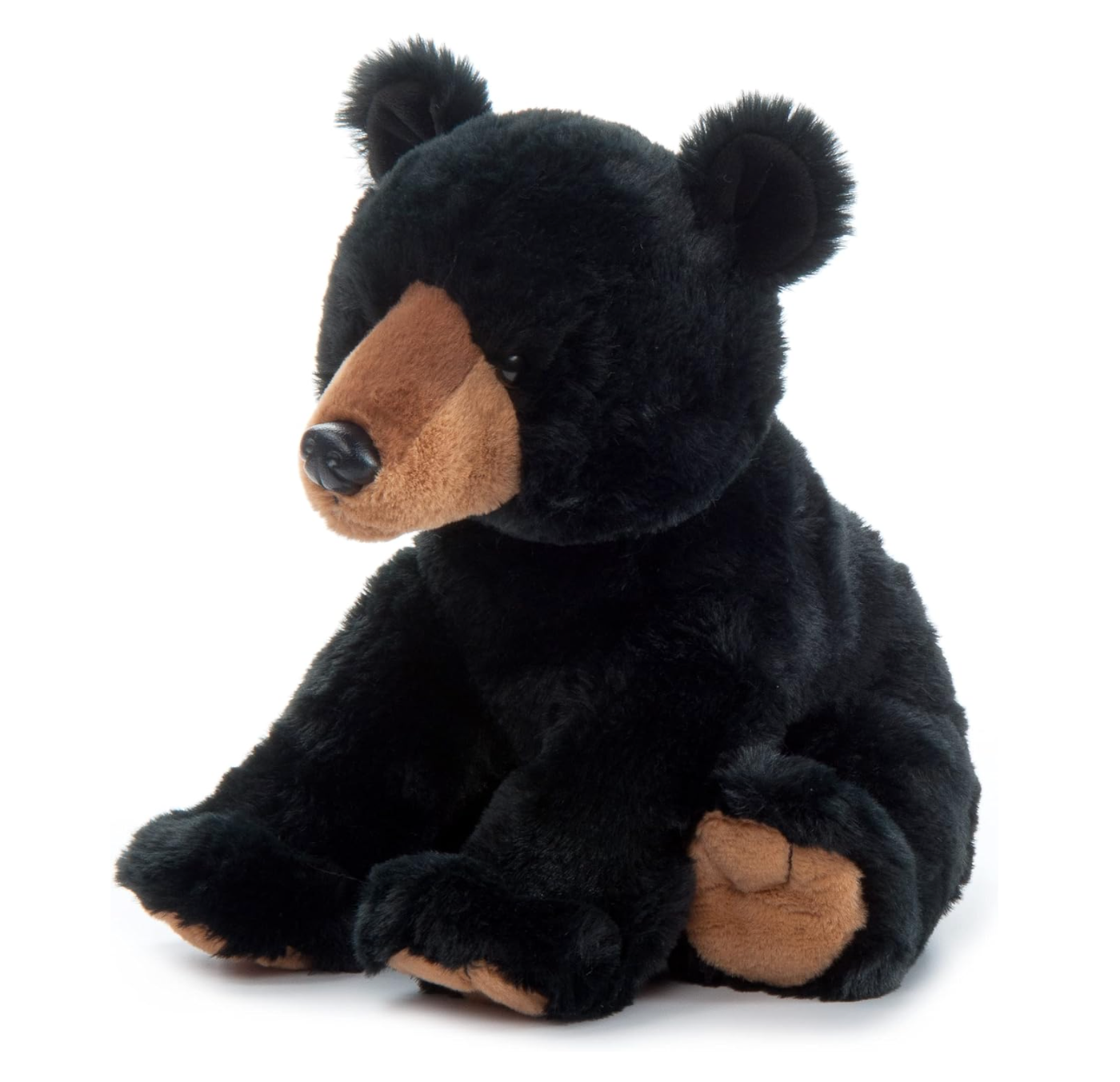 The Petting Zoo - 12" Wild Onez Black Bear Forest Plush