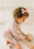 Ollie Jay - Zippy Bamboo Baby PJ in Sugar Plum