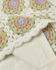 Rylee & Cru l Teen Crochet Tank Set Citron Daisy Check