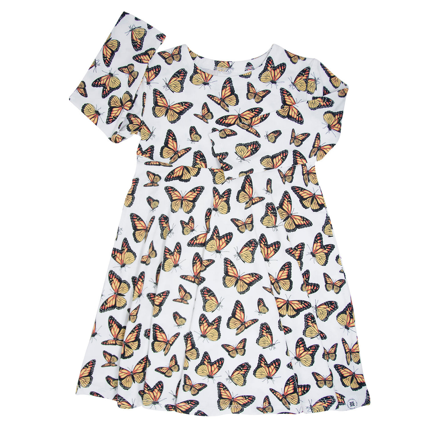 Sweet Bamboo - Swirly Girl Dress Long Sleeve - Migration