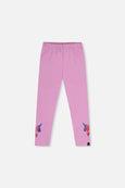 Deux Par Deux | Organic Cotton Jersey Leggings - Violet