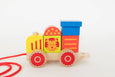 Spirit 'N Sprout - Farm Wooden Train Set for Kids - Pull Along Stacking Train