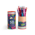 eeBoo - Victoria's 25 Double-Sided Colored Pencils (Blue)