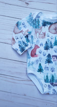 Small Blessings Design - Woodland bodysuit,infant clothing, bodysuit,infant romper