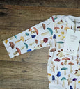 Small Blessings Design - Mushroom bodysuit, infant clothing, infant bodysuit