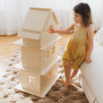 milin - Three-story Wooden Dollhouse
