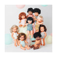 Miniland - Baby Doll Brunette Girl 15"