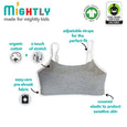 Mightly - Organic Cotton Girls Bralette