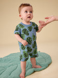 Tea Collection - Pocket Shortie Baby Romper