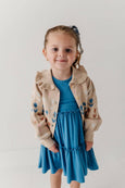 Babysprouts | Girl's Floral Knit Cardigan