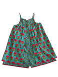 Layola Layered Swing Dress : TEAL : Infant : Toddler : Big Girl : Yo Baby