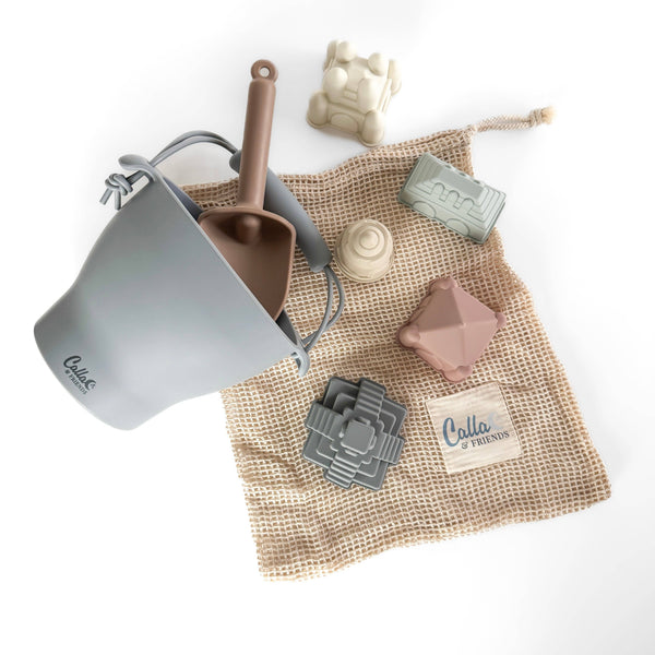 Calla & Friends - Ellie Silicone Beach Toy Set