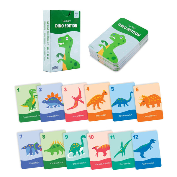 Wildkin - Go Fish! Card Game - Dino Edition