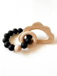 Marlowe and Sage LLC - Cloud Teether-Silicone and Beech Wood