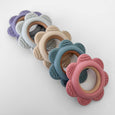 Calla & Friends - Garden Party Teether Collection - Silicone & Beechwood Flower