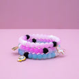 Frog Sac - Glow in the Dark Unicorn Charm Bubble Bracelets -