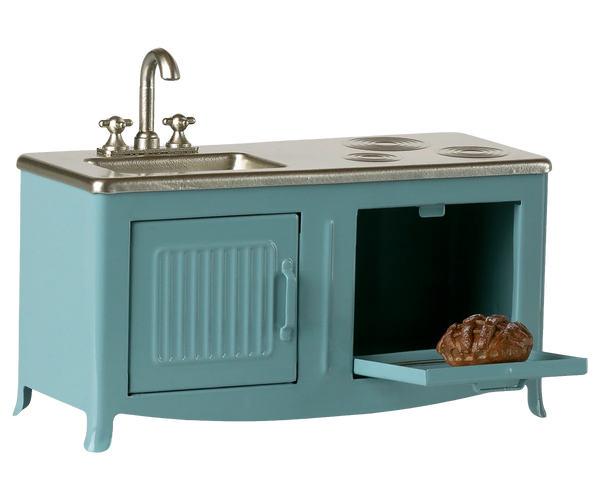 Maileg - Kitchen, Mouse - Blue