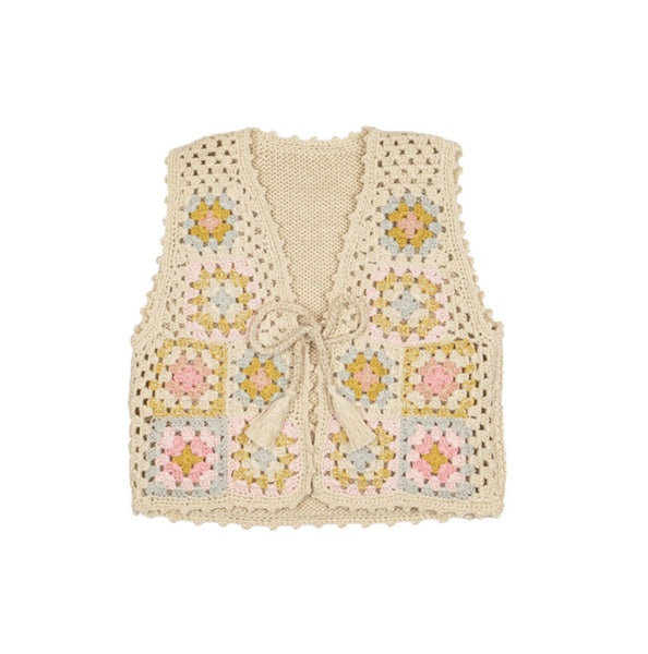 Wild Wawa - Patchwork  Vest - Multicolor