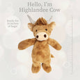 World's Softest Lushee 16 inch - Highlandee Cow - Beverly Hills Teddy Bear Company