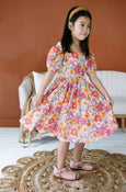 Ollie Jay - Puff Dress in Autumn Garden