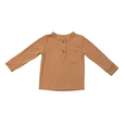 Babysprouts | Boy's Long Sleeve Henley Shirt - Dino Land
