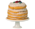 Maileg - Party Cake & Stand, mouse