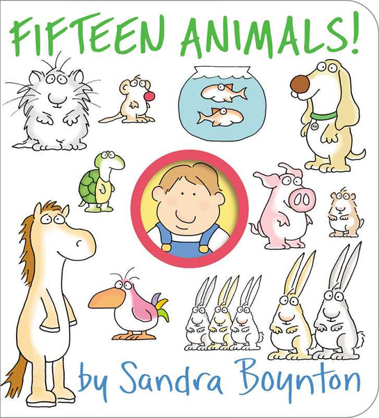 Simon & Schuster - Fifteen Animals! by Sandra Boynton