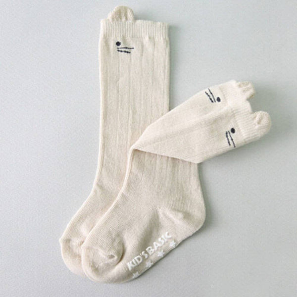 Eva & Elvin - Nero Knee Socks - Ivory