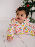 Ollie Jay - Mabel Romper in Holiday Bows